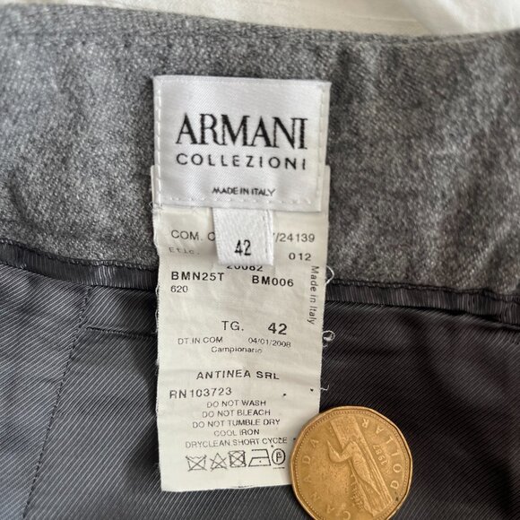 Armani Wool Skirt - Picture 5 of 5
